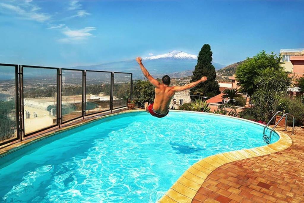 Villa Torre Sicilia Taormina Exteriér fotografie