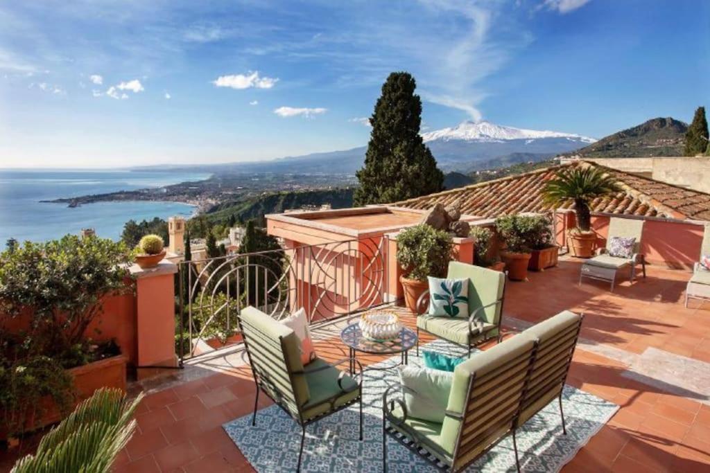 Villa Torre Sicilia Taormina Exteriér fotografie